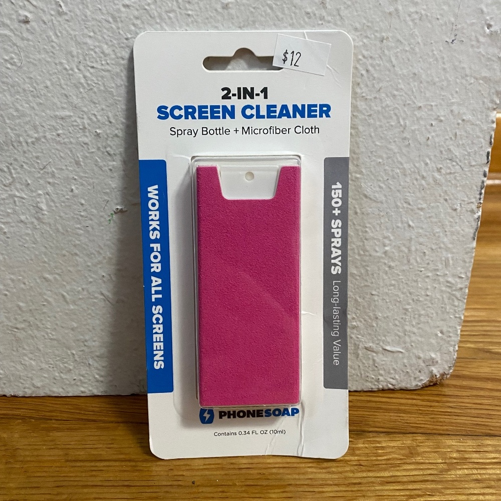 2 in 1 Screen cleaner